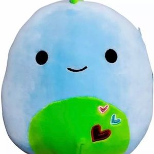 Squishmallows 8” Rashad The Blue Dino 2022 Valentine’s Edition KellyToy RARE NEW